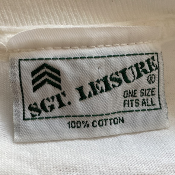 SGT. LEISURE - Vintage Long 80’s Night Shirt - Picture 6 of 6